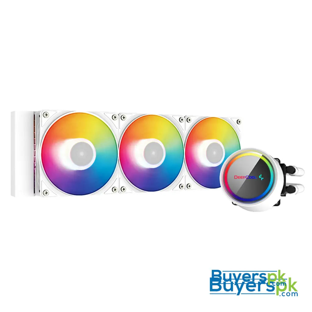 Deepcool Gammaxx L360 A-rgb Wh Aio Cooler Liquid - Cooling Solutions Price in Pakistan Deepcool Gammaxx L360 A-rgb Wh Aio Cooler Liquid - Cooling Solutions Price in Pakistan